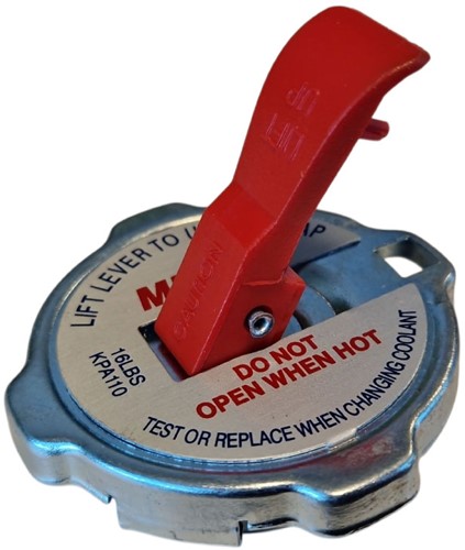 QSP aluminum radiator cap 42 mm - with lever-2