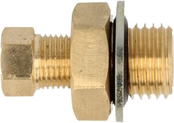 QSP sump plug adapter - M14 x 1.5 male - 1/8 NPT female