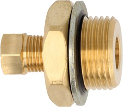 QSP sump plug adapter - M20 x 1.5 male - 1/8 NPT female