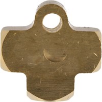 QSP T-stuk - 3x 3/8'' UNF concave-2