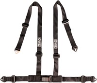 QSP 4-point Race Harness Pro Street - Black