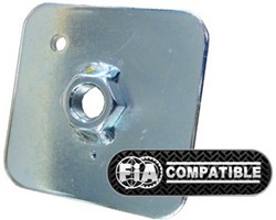 QSP nut plate for belt eye FIA