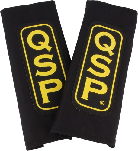 QSP Shoulder pads seat belt 3 inch - Black