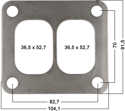 QSP gasket turbo in T4 divided universal-2