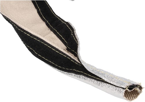 QSP hittewerende hoes met klitteband - 1 m x 100 mm