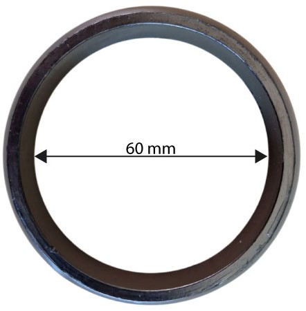 Conische uitlaatdichting - donut pakking - 60 mm-3