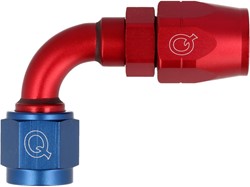 QSP slang adapter 90° - Met snijrand