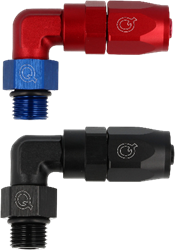 QSP slang adapter 90° - Male o-ring