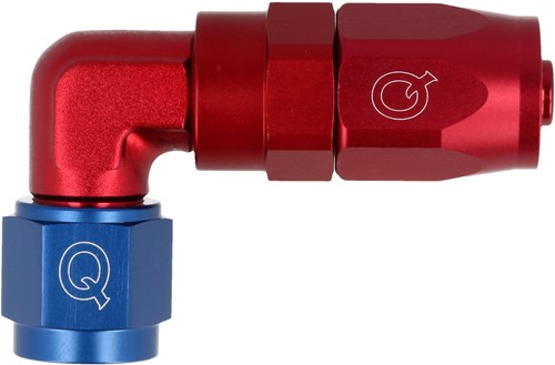 QSP hose adapter lightweight straight 90° forged AN6