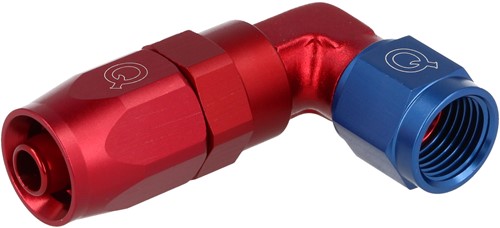 QSP slang adapter lightweight 90° forged AN6-3