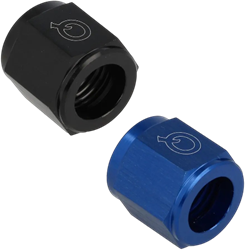 QSP aluminium AN buis moer
