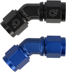 QSP adapter rotatable female 45°