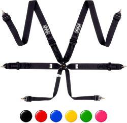 QSP 6-point safety harness Pro Plus FIA