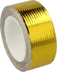 Heat resistant tape gold - 4.5m x 25mm